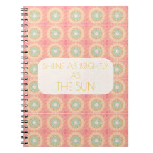 Brillez comme le Soleil Citation Positive Mandala