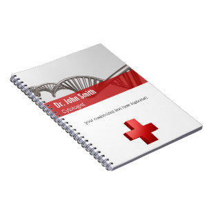 Carnet Brin d'ADN de la science médicale professionnelle
