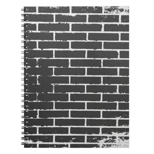 Carnet Briques Noires (Devant)