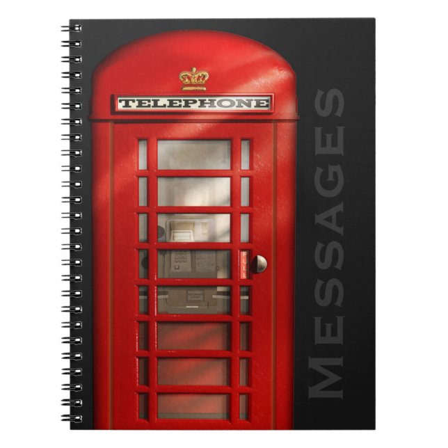 Carnet britannique classique de messages (Devant)