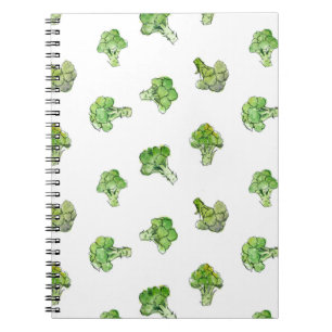 Carnet Brocoli - dispersé - ouvrez-vous