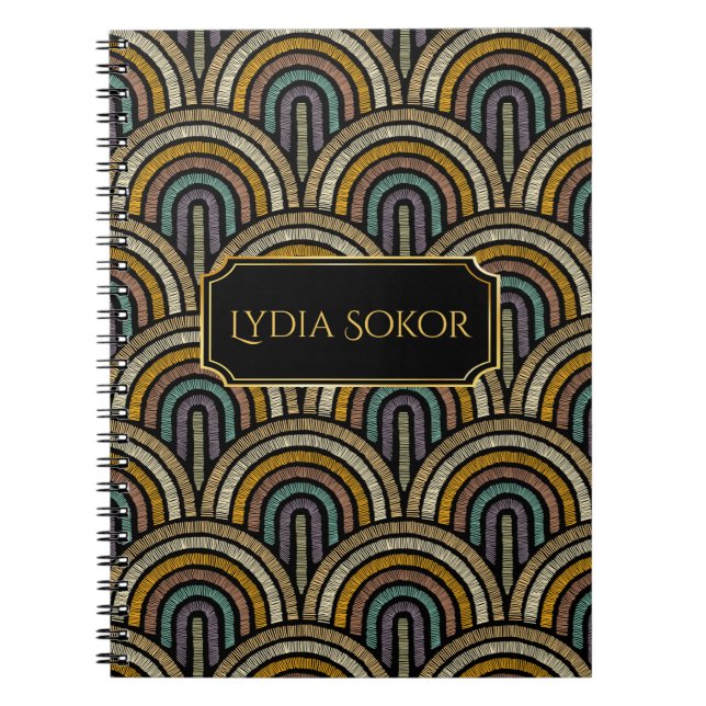 Carnet Brodé personnalisé (Devant)