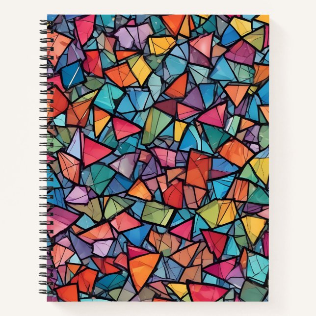 Carnet Broken Rainbow (Devant)