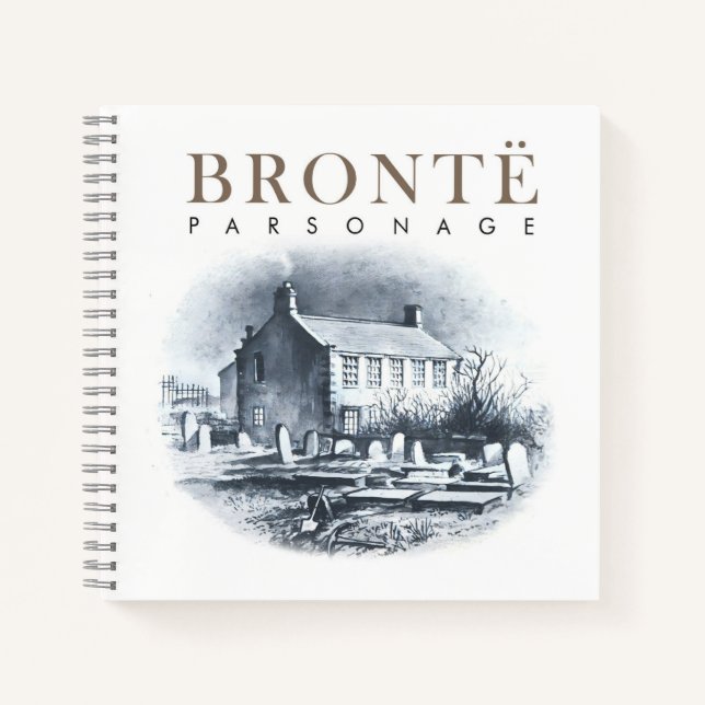 Carnet Bronte Parsonage Maison des Brontes (Devant)
