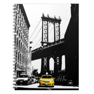 Carnet Brooklyn Bridge New York City Pop Art Nyc tendance