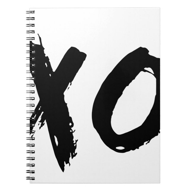 Carnet Brosse de XO minimale (Devant)