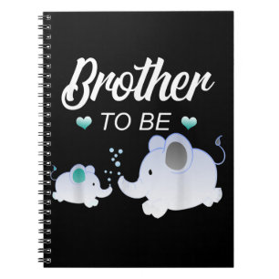 Carnet Brother To Be Elephant Baby shower Don Pour Garçon