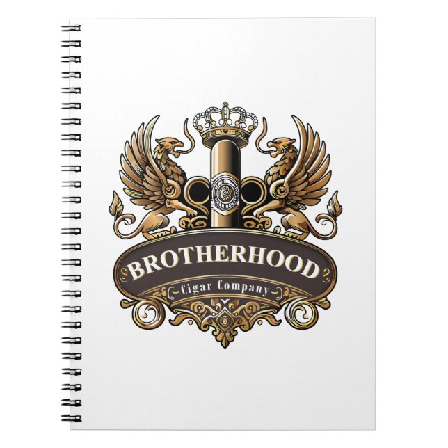 Carnet Brotherhood Cigar Company Notebook (Devant)