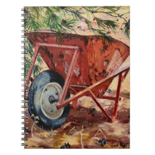 Carnet Brouette rouillée 2009