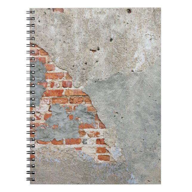 Carnet Brown brick wall (Devant)