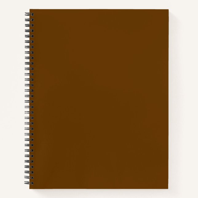 Carnet Brown (couleur solide) (Devant)