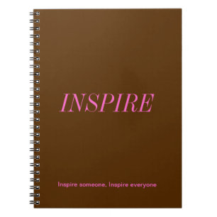 Carnet Brown et rose