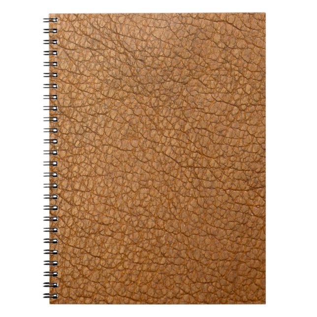 Carnet Brown leather (Devant)