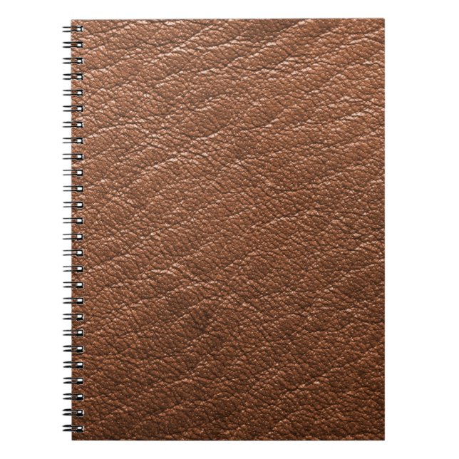 Carnet Brown leather (Devant)