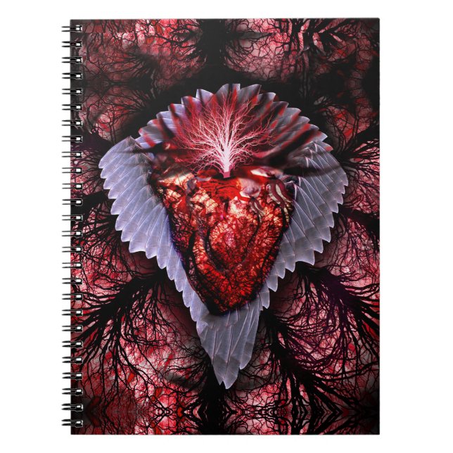 Carnet Brûler le coeur (Devant)