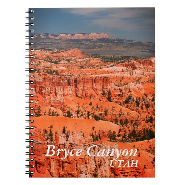 Carnet Bryce Canyon, Sunset Point Utah (Devant)