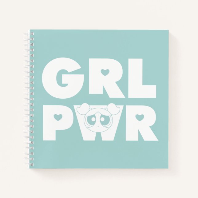 Carnet Bubbles : Girl Power (Devant)
