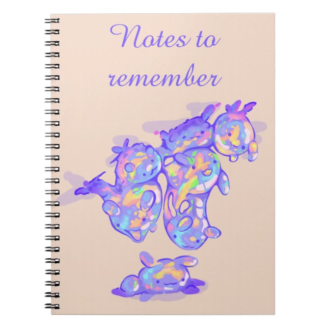 Carnet Bubbly notes to remember (Devant)