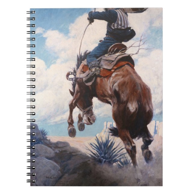 Carnet Buckings par Newell Convers Wyeth (Devant)