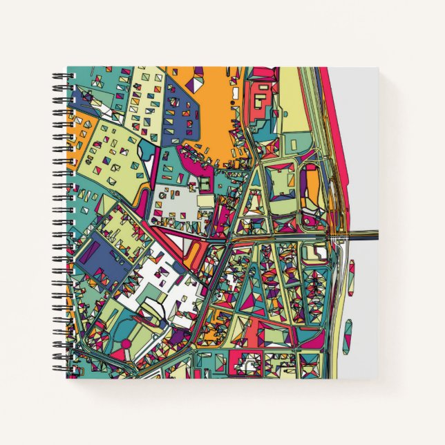 Carnet Budapest, Hongrie | Plan de ville (Devant)