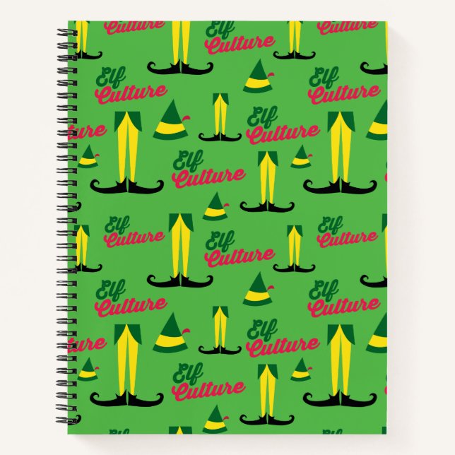 Carnet Buddy l'Elfe | Elf Culture Motif (Devant)