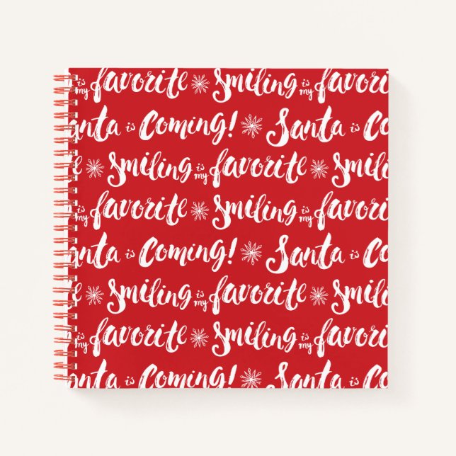 Carnet Buddy l'Elfe | Sourire est mon Motif favori (Devant)