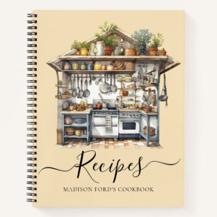 Carnet Budget Cuisine Ustensile Alimentation Panterie Fou