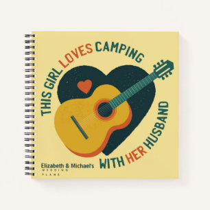 Carnet Budget Wedding planner personnalisé tendance moder