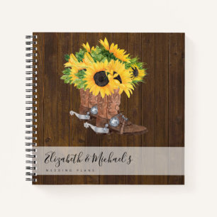 Carnet Budget Wedding planner personnalisé tendance moder