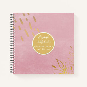 Carnet Budget Wedding planner personnalisé tendance moder