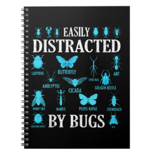 Carnet Bugs Amusants De Bug Facilement Distrait Par Les B