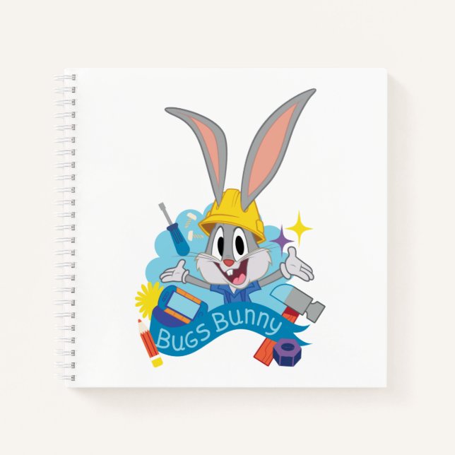 Carnet BUGS BUNNY BUILDERS™| Art du personnage BUGS BUNNY (Devant)