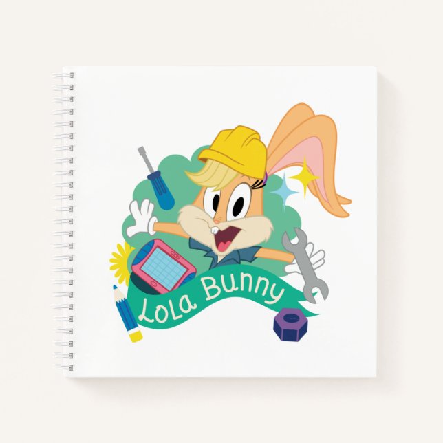 Carnet BUGS BUNNY BUILDERS™| Graphisme de personnage Lola (Devant)