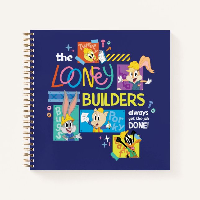 Carnet BUGS BUNNY BUILDERS™| Le Collage des Looney Builde (Devant)