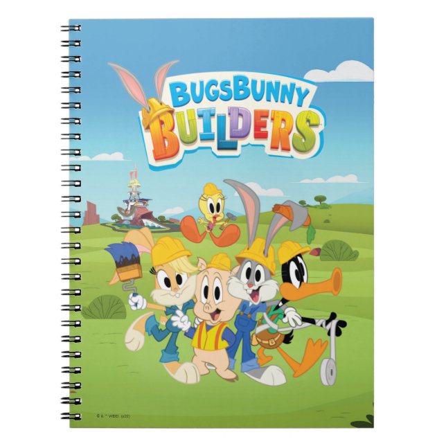 Carnet BUGS BUNNY BUILDERS™| Le groupe Looney Builders (Devant)