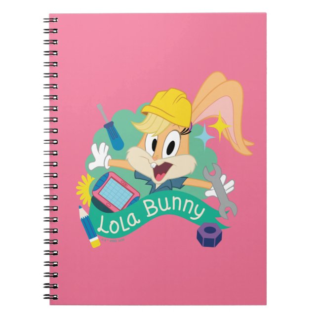 Carnet BUGS BUNNY BUILDERS™| Lola Bunny Graphique de cara (Devant)