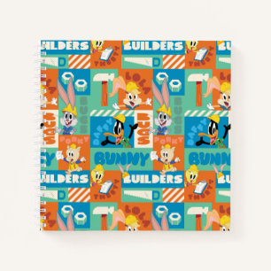 Carnet BUGS BUNNY BUILDERS™  Motif de grille de personnag