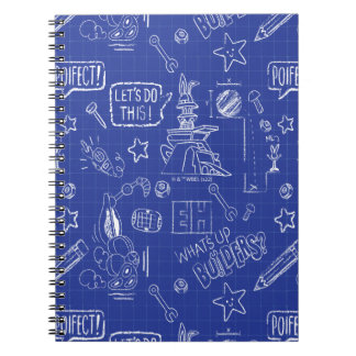 Carnet BUGS BUNNY BUILDERS™| Motif de plan de croquis