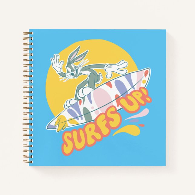 Carnet BUGS BUNNY™ - Surfs Up! (Devant)