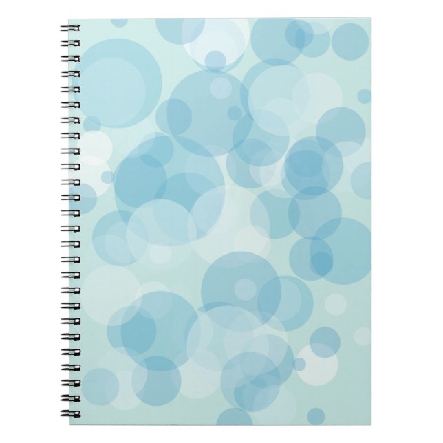 Carnet Bulles Bleues (Devant)