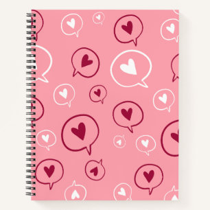 Carnet Bulles Conversations de coeur