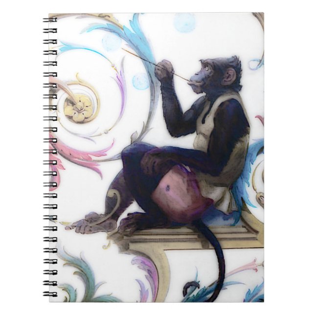 Carnet Bulles de soufflage de singe (Devant)
