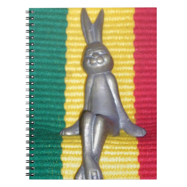 Carnet Bunny à Rasta Couleurs : Une touche de Super (Devant)
