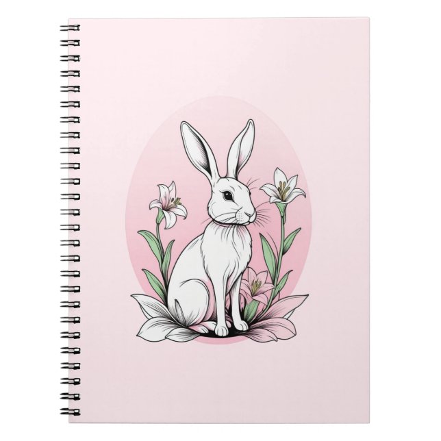 Carnet Bunny et Lilies (Devant)