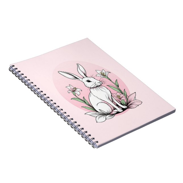Carnet Bunny et Lilies (Côté Droit)