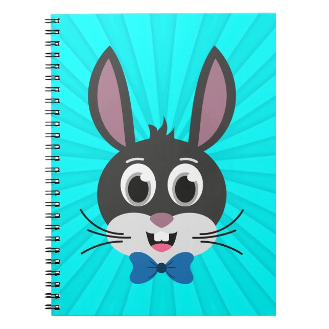 Carnet Bunny Face Boy-32886 (Devant)