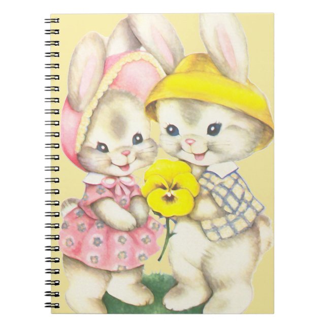 Carnet Bunny Girl+Boy (Devant)