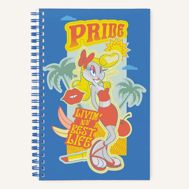 Carnet BUNNY™ Pride - Livin' My Best Life (Recto)