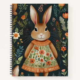 Carnet Bunny Springtime