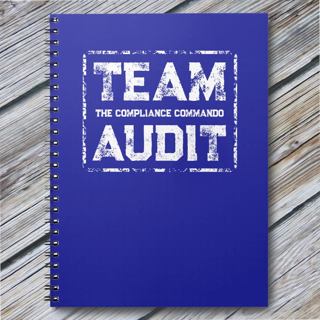 Carnet Bureau du Groupe d'audit du vérificateur d'équipe (Créateur téléchargé)